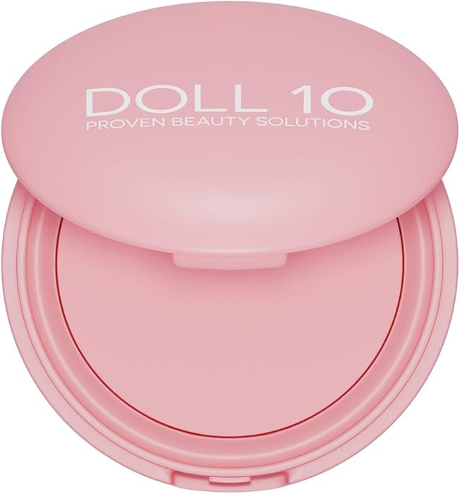 Doll 10 - Pink Power Pressed Setting Powder – Blurring Powder for Face – Brightening Powder ... | Amazon (US)