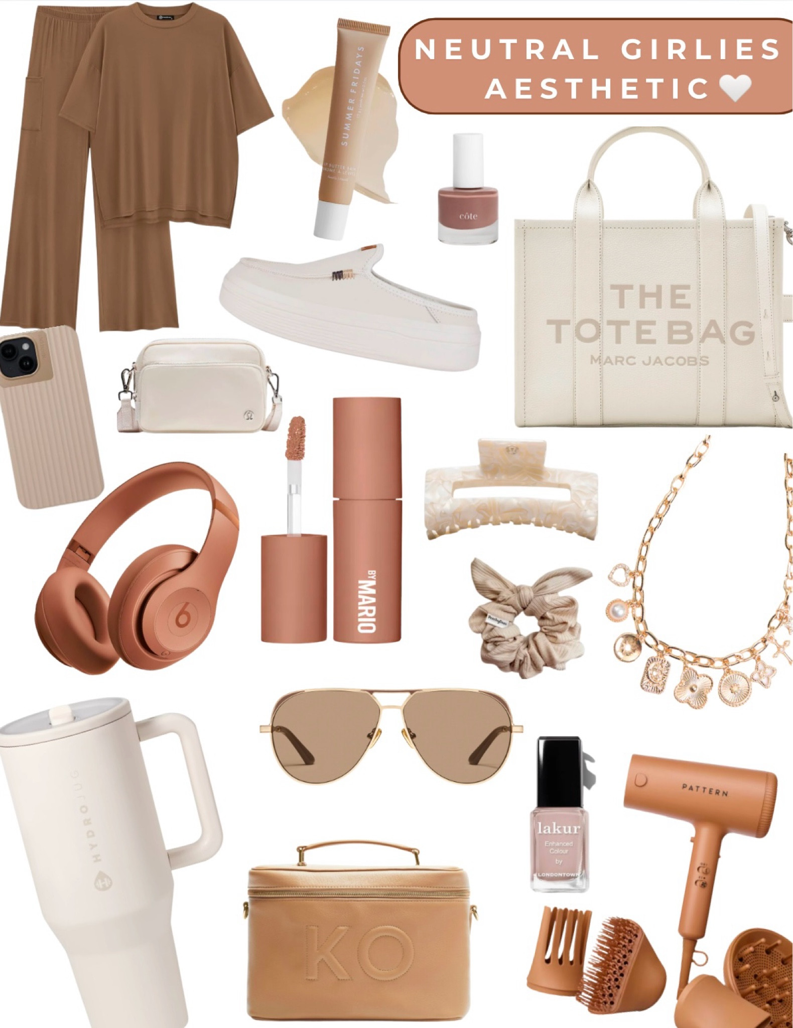 WE LOVE NEUTRAL EVERYTHING! ♡ #neutral #neutralaesthetic #cleangirl #makeup #gifts #giftguide #bags #accessories 

#LTKMostLoved #LTKStyleTip #LTKGiftGuide