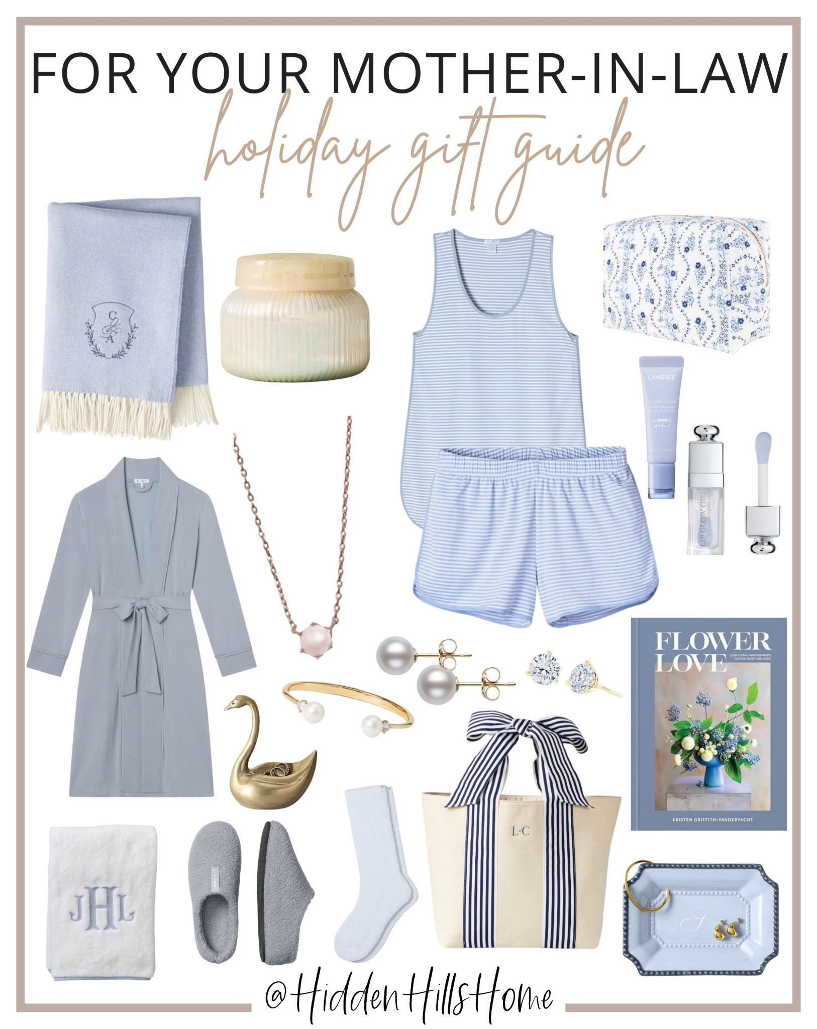 Gifts for mother in law, gifts for her, blue gifts, cozy gifts, classy gifts for mother in law #gifts 

#LTKSaleAlert #LTKCyberWeek #LTKHoliday