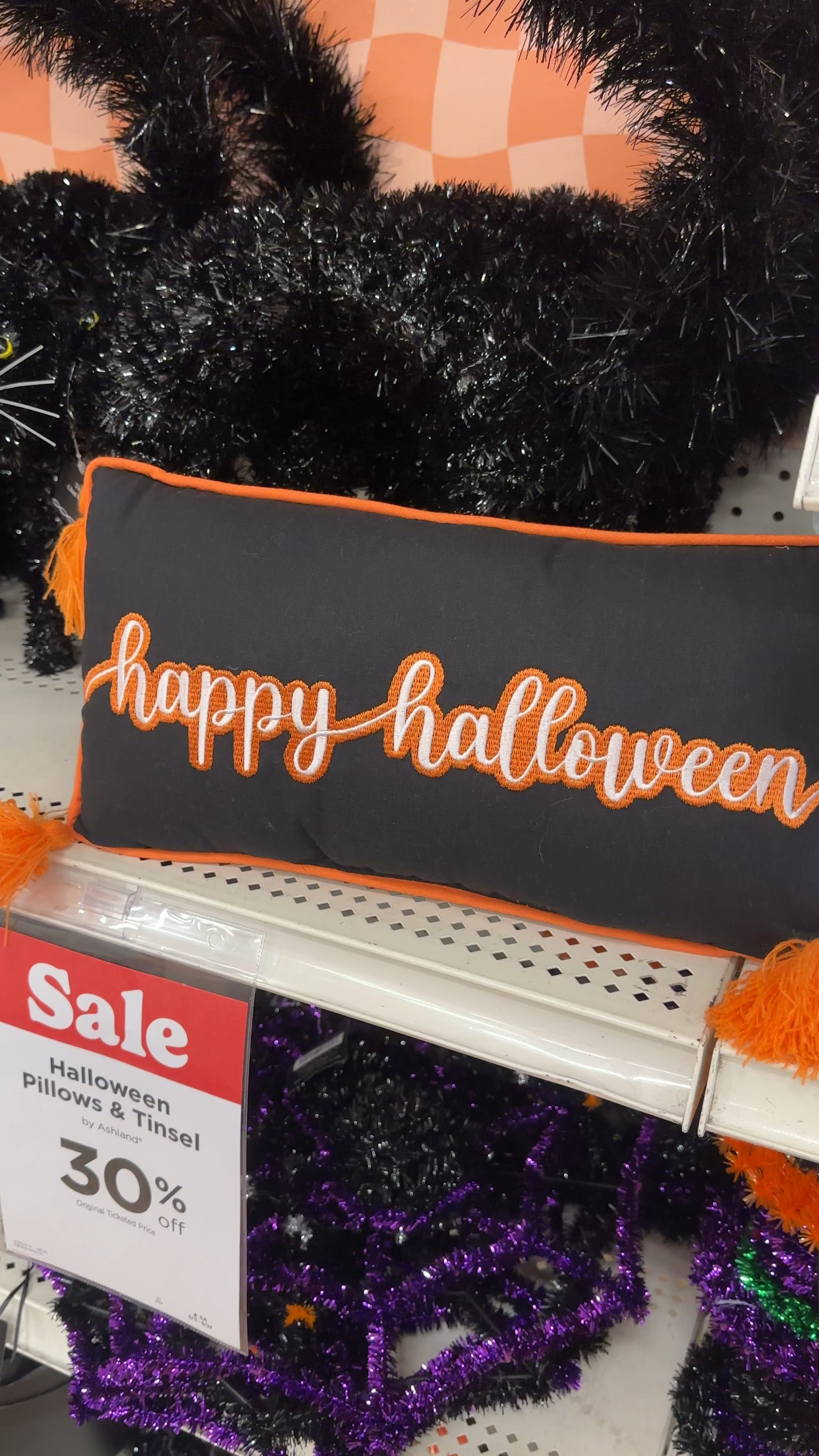 One of the easiest ways to decorate for Halloween or any holiday is to simply add a fun throw pillow to your couch or chair or bed and boom 🙌 you’re in the spirit! 

These cute Halloween pillows at @michaelsstores caught my eye!!

#halloweendecorations #halloweenhomedecor #seasonalpillows #pumpkinpillow #halloweenpillows #easydecorating #easyhomedecor #michaels 

#LTKSeasonal #LTKVideo #LTKHome