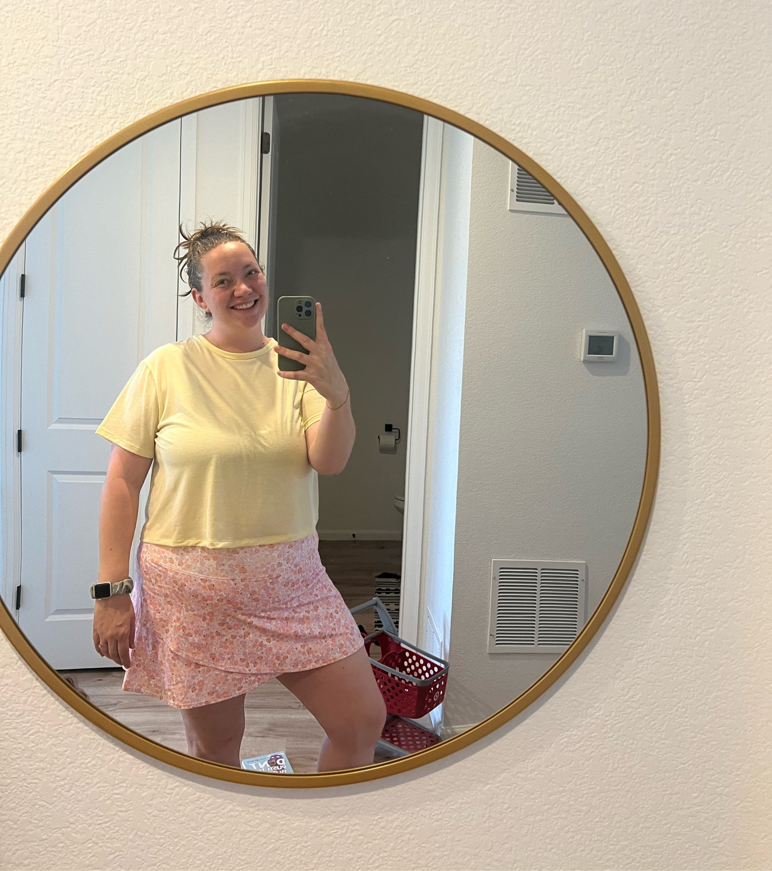 Cute skort and shirt for spring workout clothes 

#LTKPlusSize #LTKActive