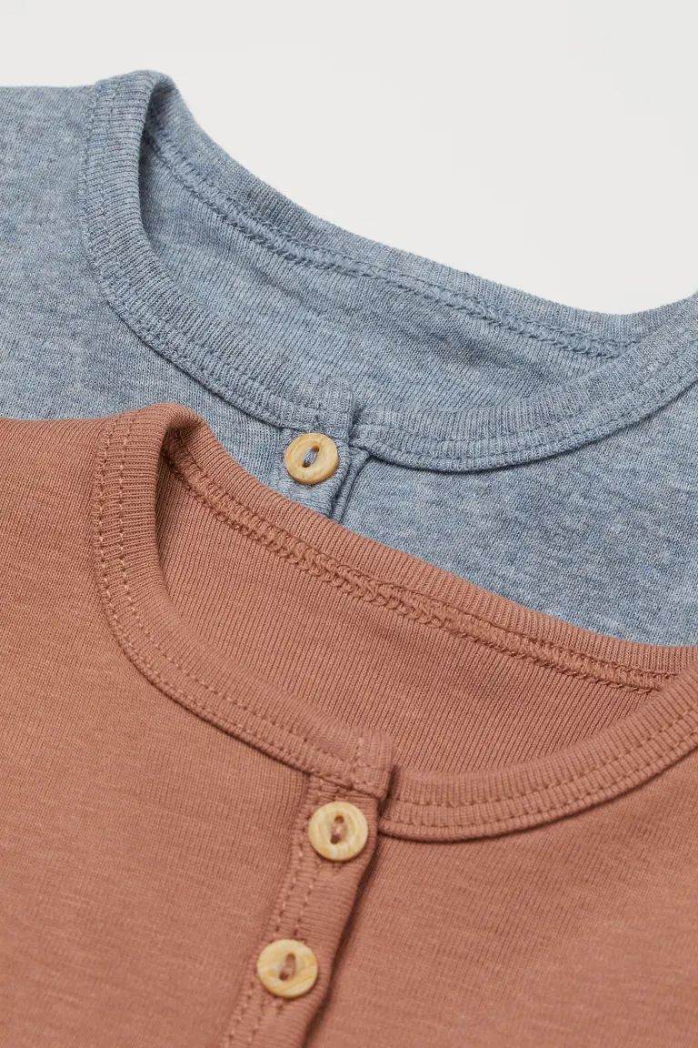 2-pack Cotton T-shirts | H&M (US + CA)