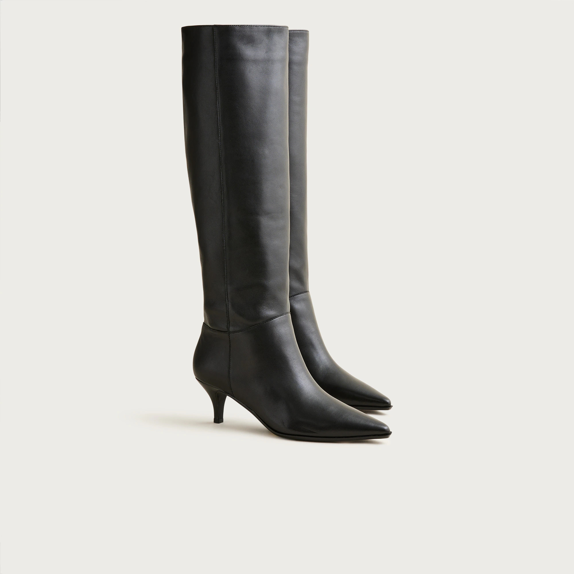 New Stevie knee-high boots in leather | J. Crew US