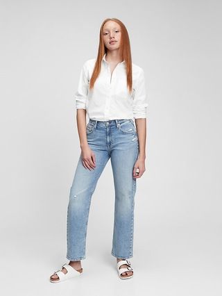 100% Organic Cotton Perfect Shirt | Gap (US)