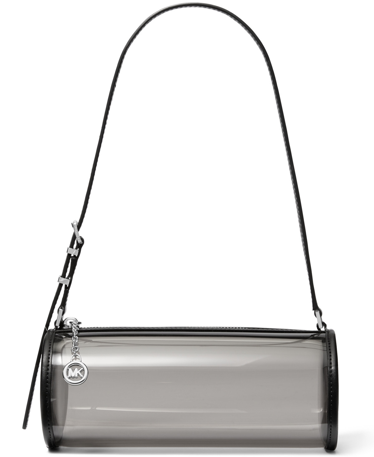 Michael Michael Kors Small Barrel Pouchette Handbag - Black/Black | Macy's
