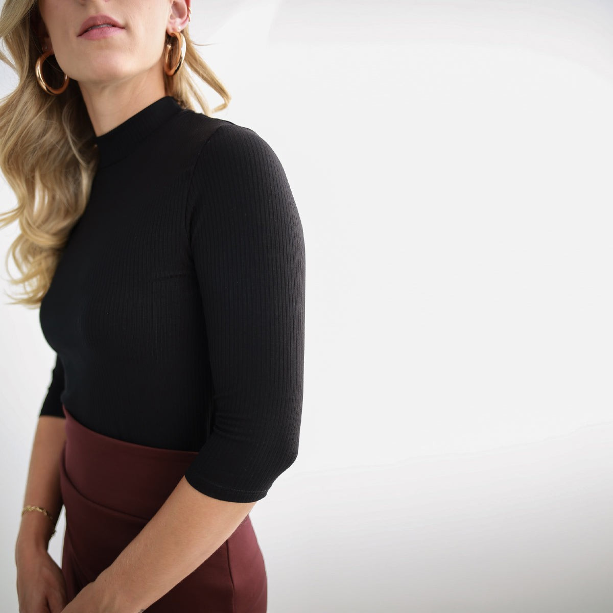 Dressy Mock Neck | Encircled