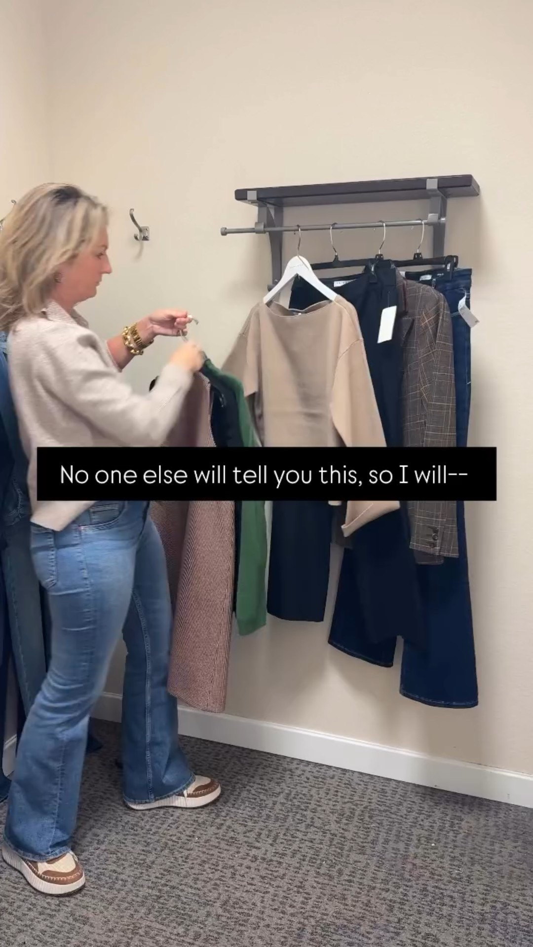 No one else will tell you this, so I will—owning more clothes won’t fix your “I have nothing to wear” problem. 🤯 

The secret? It’s not about quantity—it’s about quality and versatility. A curated wardrobe of pieces that work for you will do wonders. ✨ 

Instead of buying more, focus on building a collection of timeless essentials that you can mix and match with ease. Need help with your closet overhaul? That’s where we come in! 👗👚 

Reach out today to book your closet audit and discover what you really need to elevate your wardrobe.