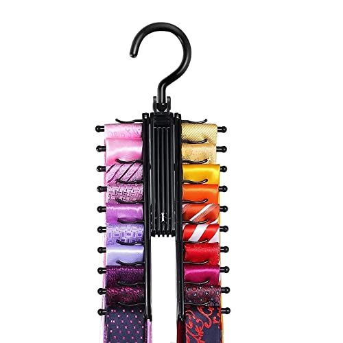1 Piece Cross X Tie Rack for Men, 360 Degree Adjustable Belt Scarf Hanger with Non-Slip Clips Swi... | Amazon (CA)