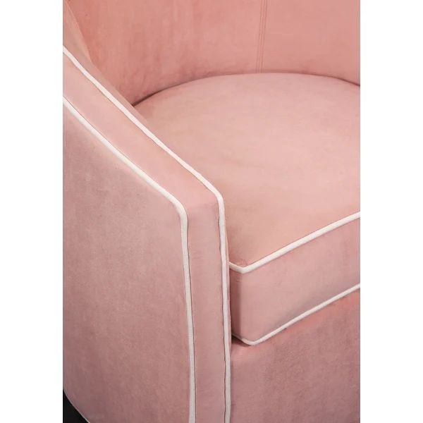 Kenton Barrel Style Swivel Chair by Greyson Living - Blush | Bed Bath & Beyond