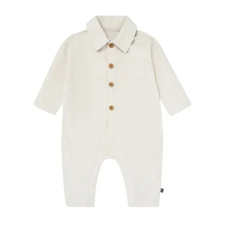 Modern Moments by Gerber Baby Boy Oversized Romper, Sizes 0/3 Months - 24 Months | Walmart (US)