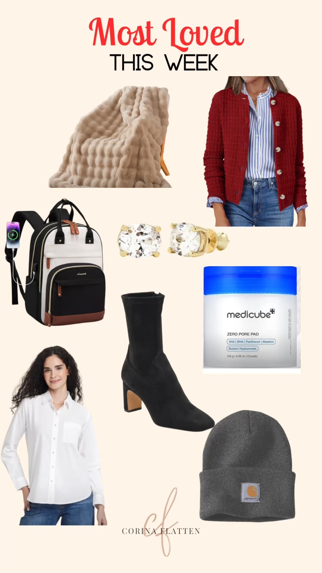 Most Loved this week!

Amazon, Nordstrom, Medicube, Target, button down, Carhartt, backpack, Melinda Maria

#LTKFindsUnder50 #LTKOver40