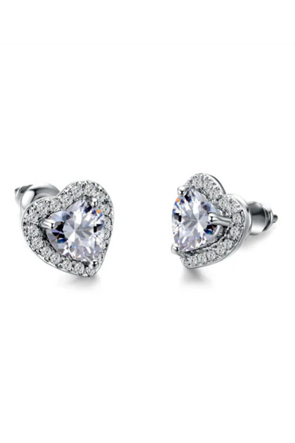 Heart Studs | The Styled Collection