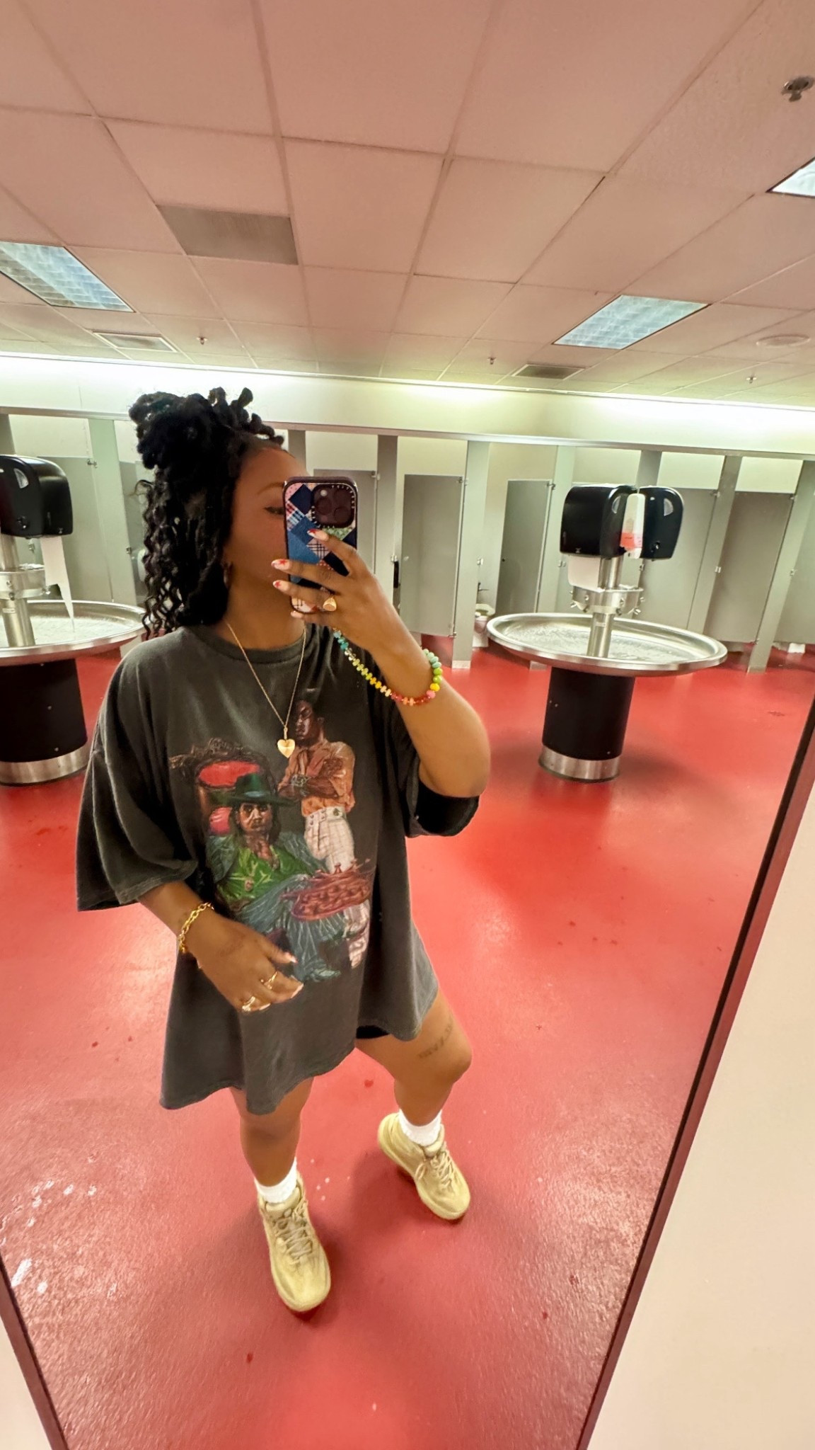 The Millennium Tour
Graphic Tee: XXL
Spandex romper: smalll

#LTKdayinmylife #LTKgrwm #LTKFestival