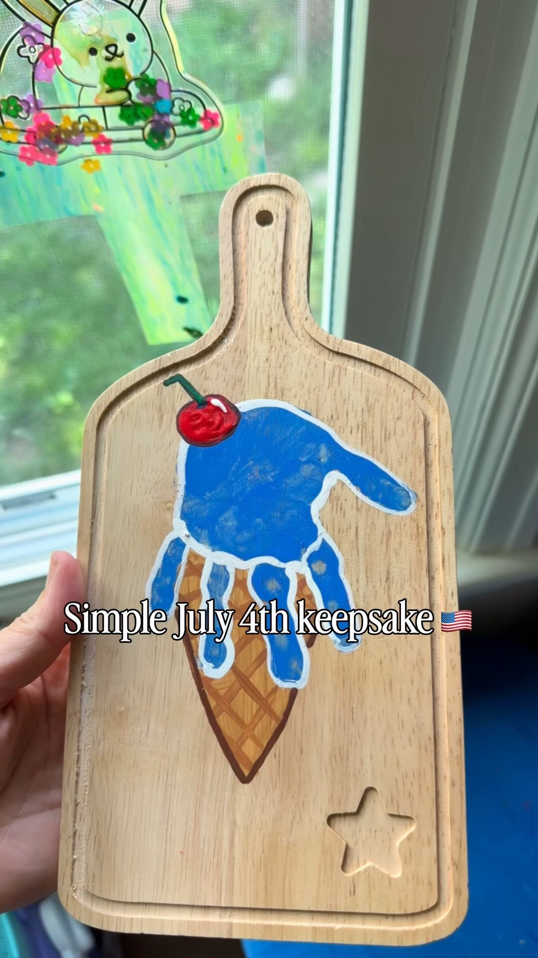 Simple July 4th keepsake that we did in 10 minutes (not including dry time)

#LTKmomlife #LTKKids
