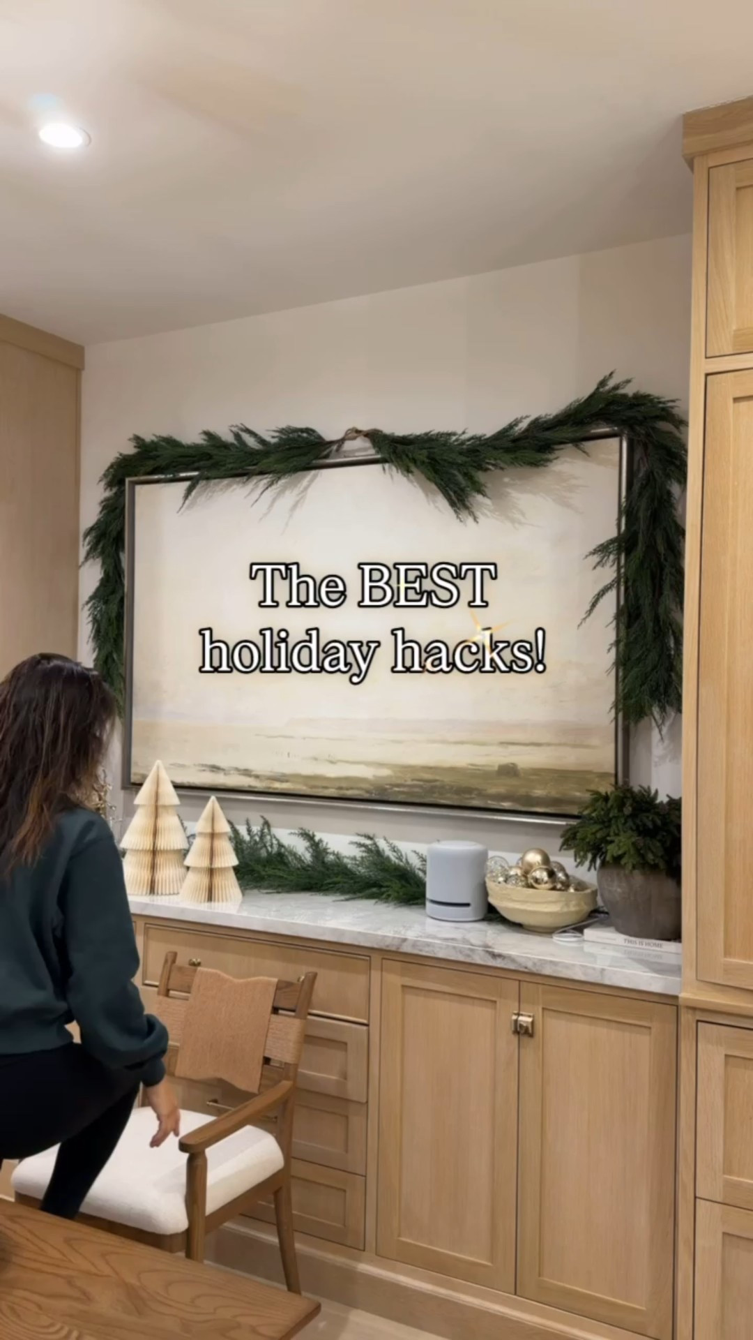 Some of my favorite holiday hacks to help you decorate your home a little easier.
Christmas decor, garland, ornaments, Christmas trees, wreath, red ribbon, gold ribbon, Christmas hacks, Christmas bell decor, 

#LTKHome #LTKSaleAlert #LTKHoliday