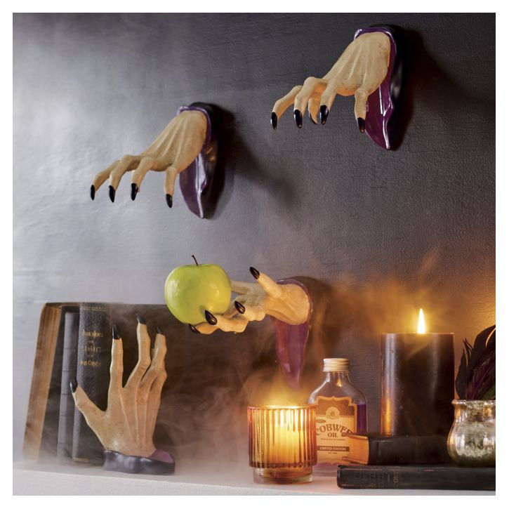 Witchy Hands Wall Decor, Set of Two | Grandin Road | Grandin Road
