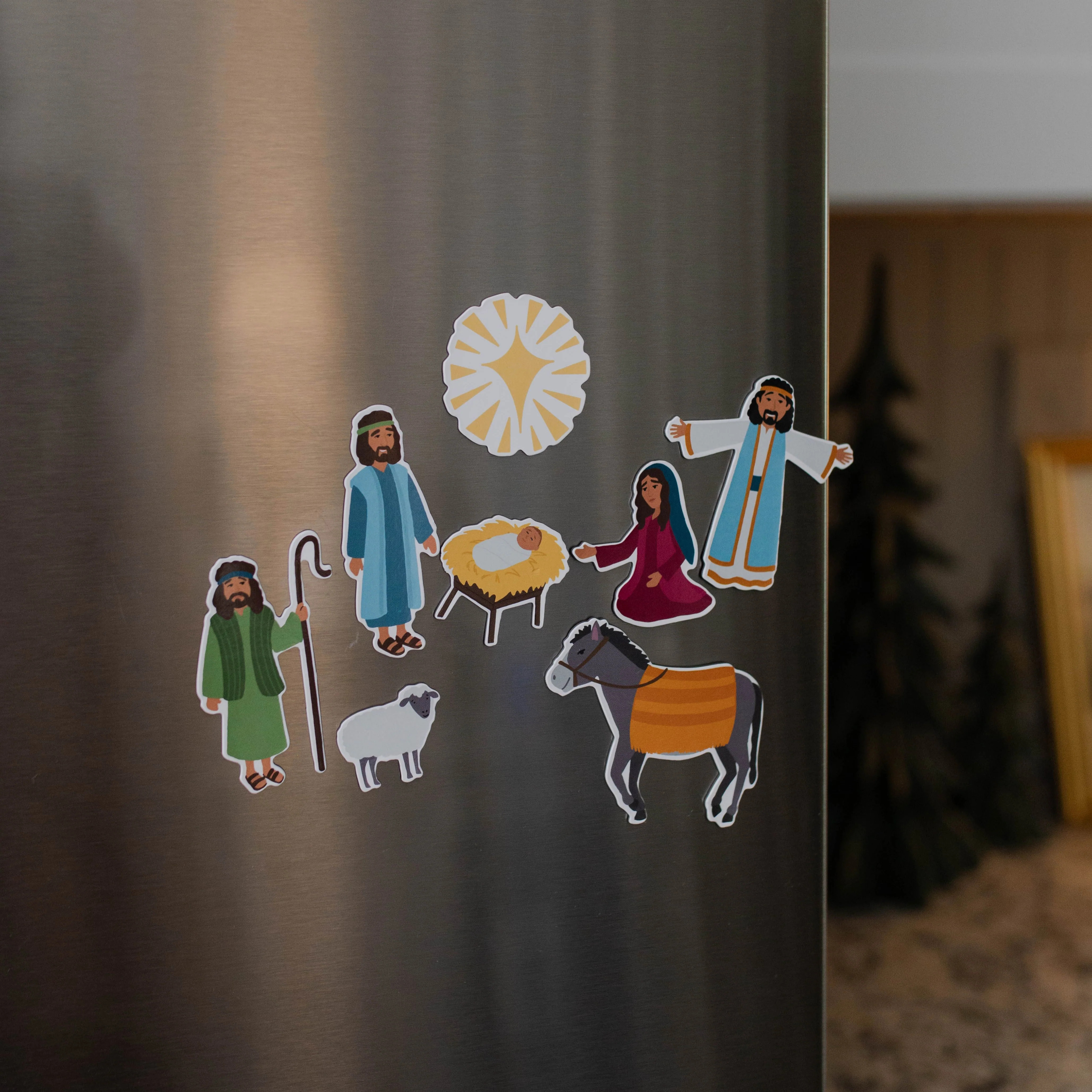 Nativity Scene Magnets | The Daily Grace Co.