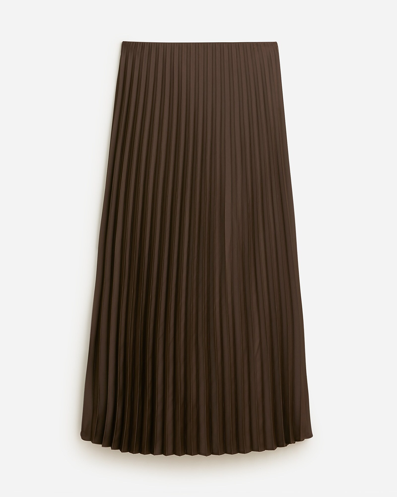 Pleated pull-on midi skirt | J. Crew US
