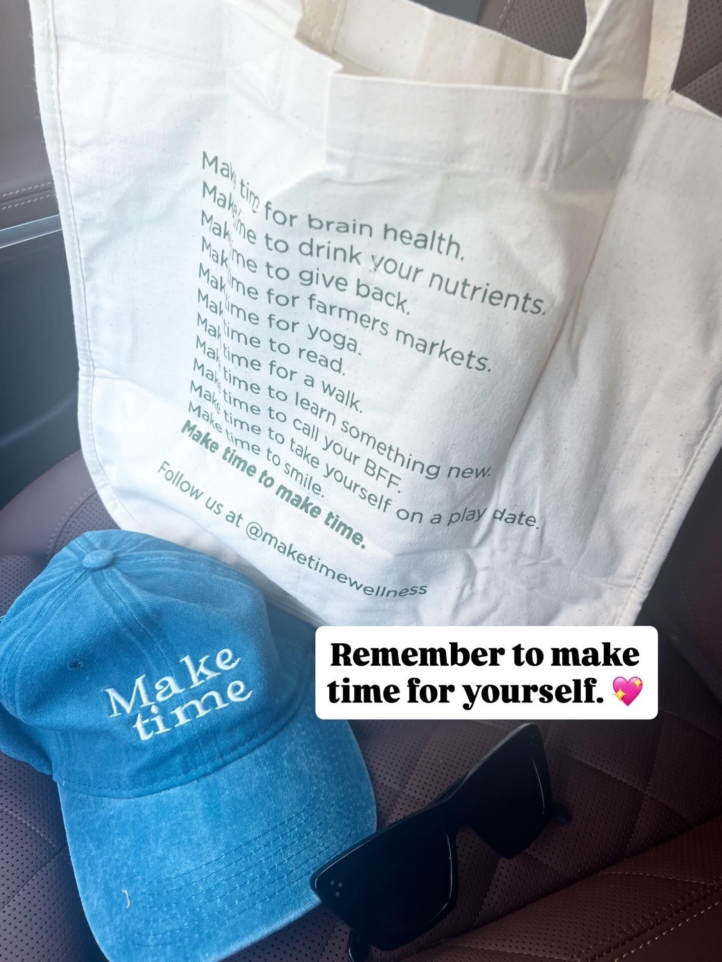 Make time! 

#LTKselfcare #LTKmorningroutine #LTKActive