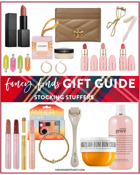 Fancy finds stocking gift guide. Fill her stocking with beauty favorites!

#LTKHoliday #LTKSeasonal #LTKbeauty