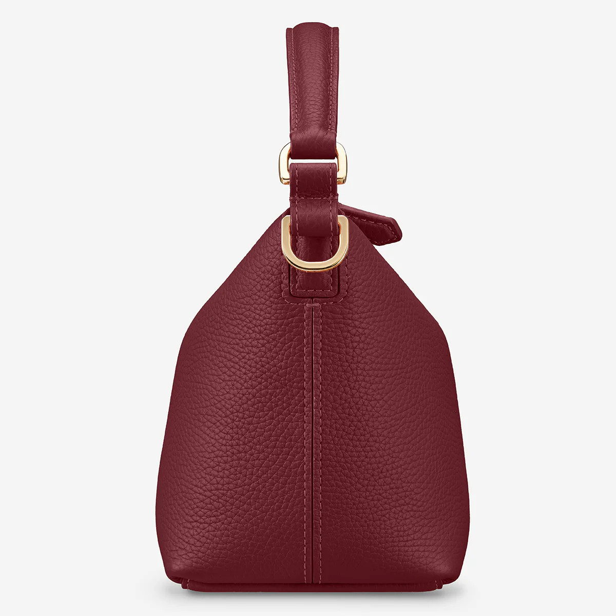 The Small Soft Hobo - Plum Red | Maison de Sabre (Australia & NZ)