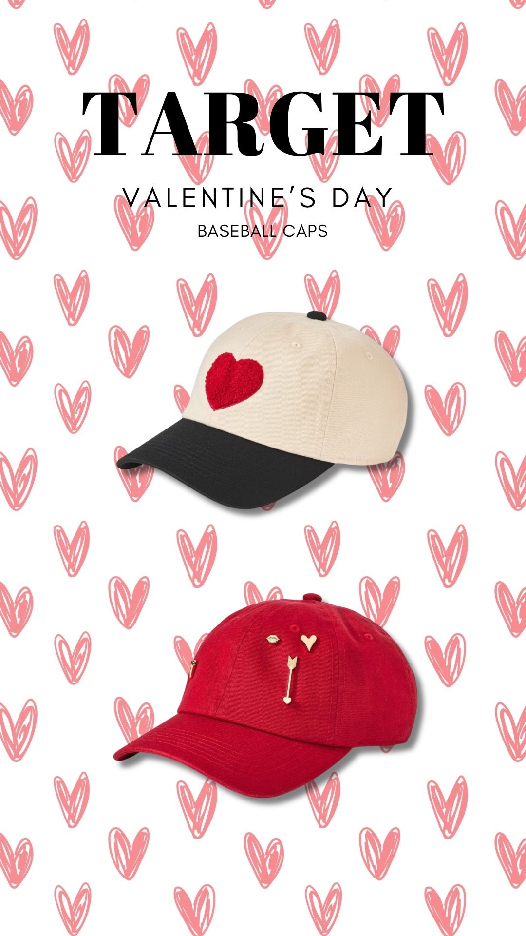 Valentine’s Day baseball cap ! #valentinesday #galentines #baseballcap #target #targetstyle

#LTKSeasonal #LTKFindsUnder50 #LTKdayinmylife