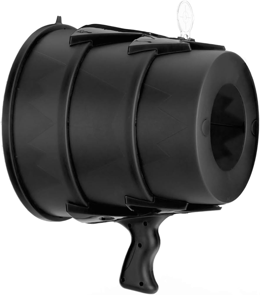 Airzooka Air Blaster- Blows 'Em Away - Air Toy for Adults and Children Ages 6 and Older - Black | Amazon (US)