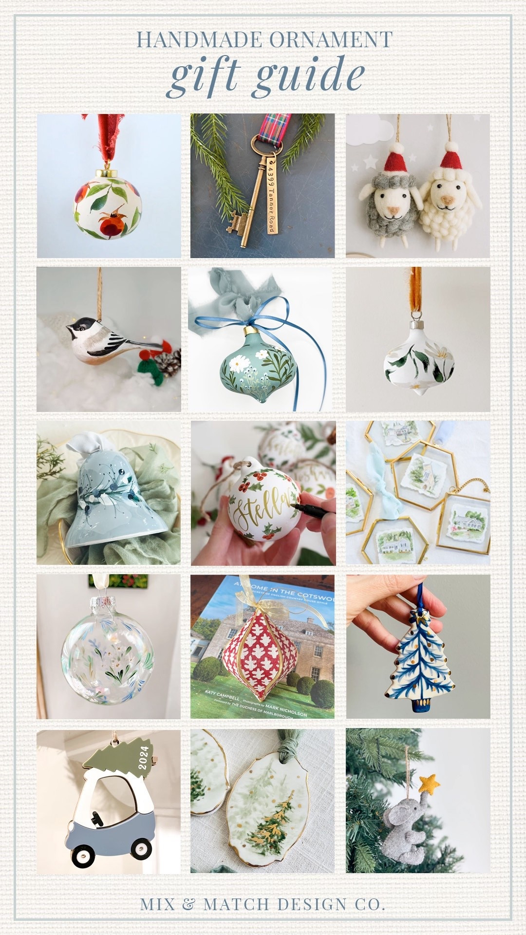 Want to add a special new ornament to your tree or gift one to someone you love? Etsy has the most amazing ones made by artists all over the world! Pick up a handmade one this year. #handpaintedornament

#LTKHome #LTKHoliday