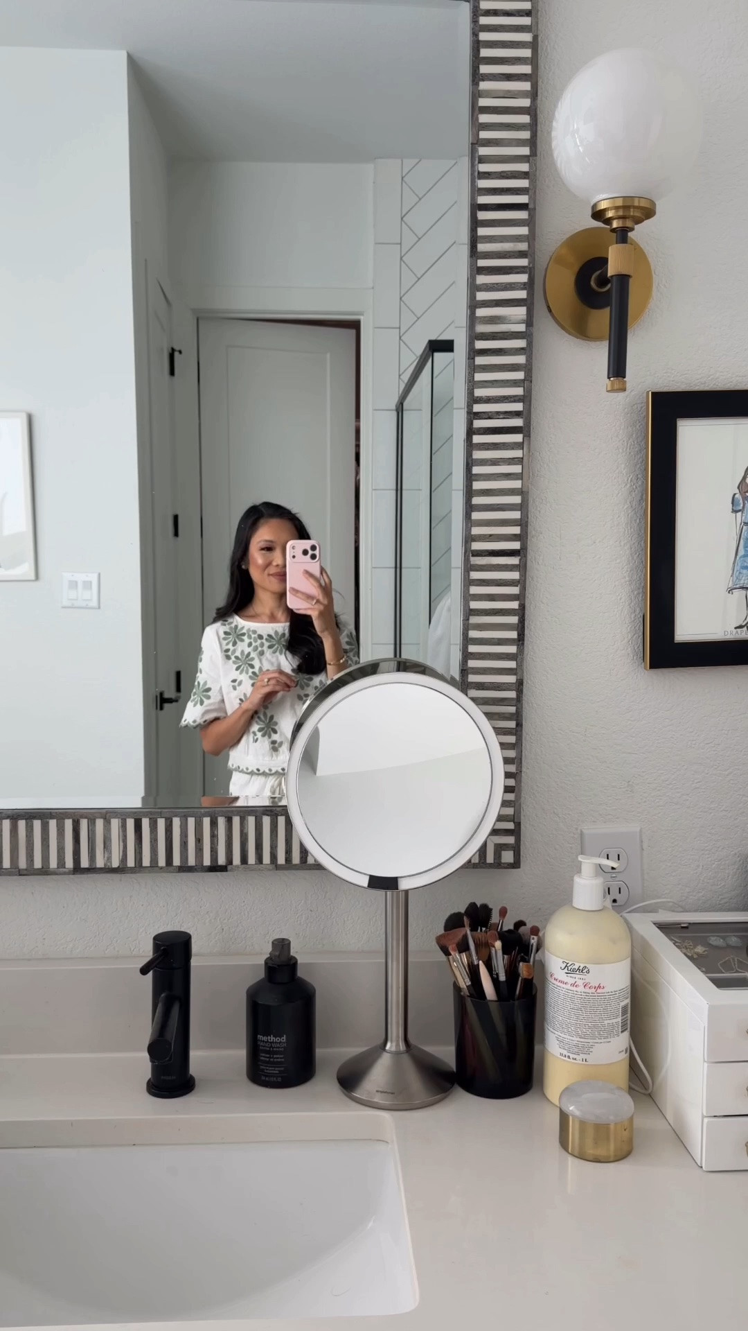 NSALE Beauty favorites I’ve had for years and love. I’ve used a Simplehuman mirror since 2014! The customer service is great and if anything happens they will send you a new one. Love how this really brightens your face and the magnification is great. The kiehls lotion is my go-to and while it is a bit greasy right upon application, it absorbs within a few minutes and truly keeps skin moisturized.

#LTKBeauty #LTKSaleAlert