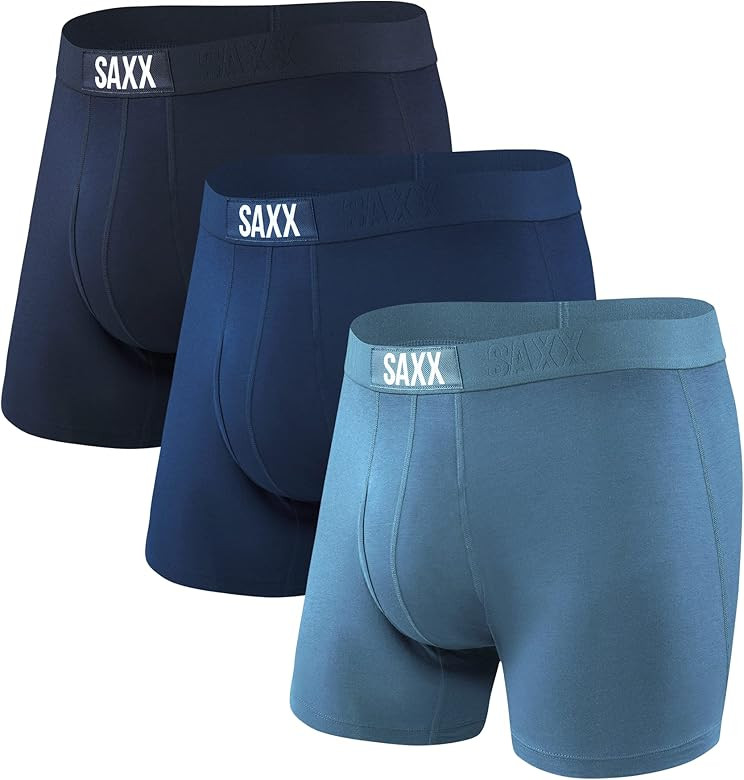 Saxx Men's Underwear - Ultra Super Soft Boxer Briefs with Fly and Built-in Pouch Support - Underw... | Amazon (CA)