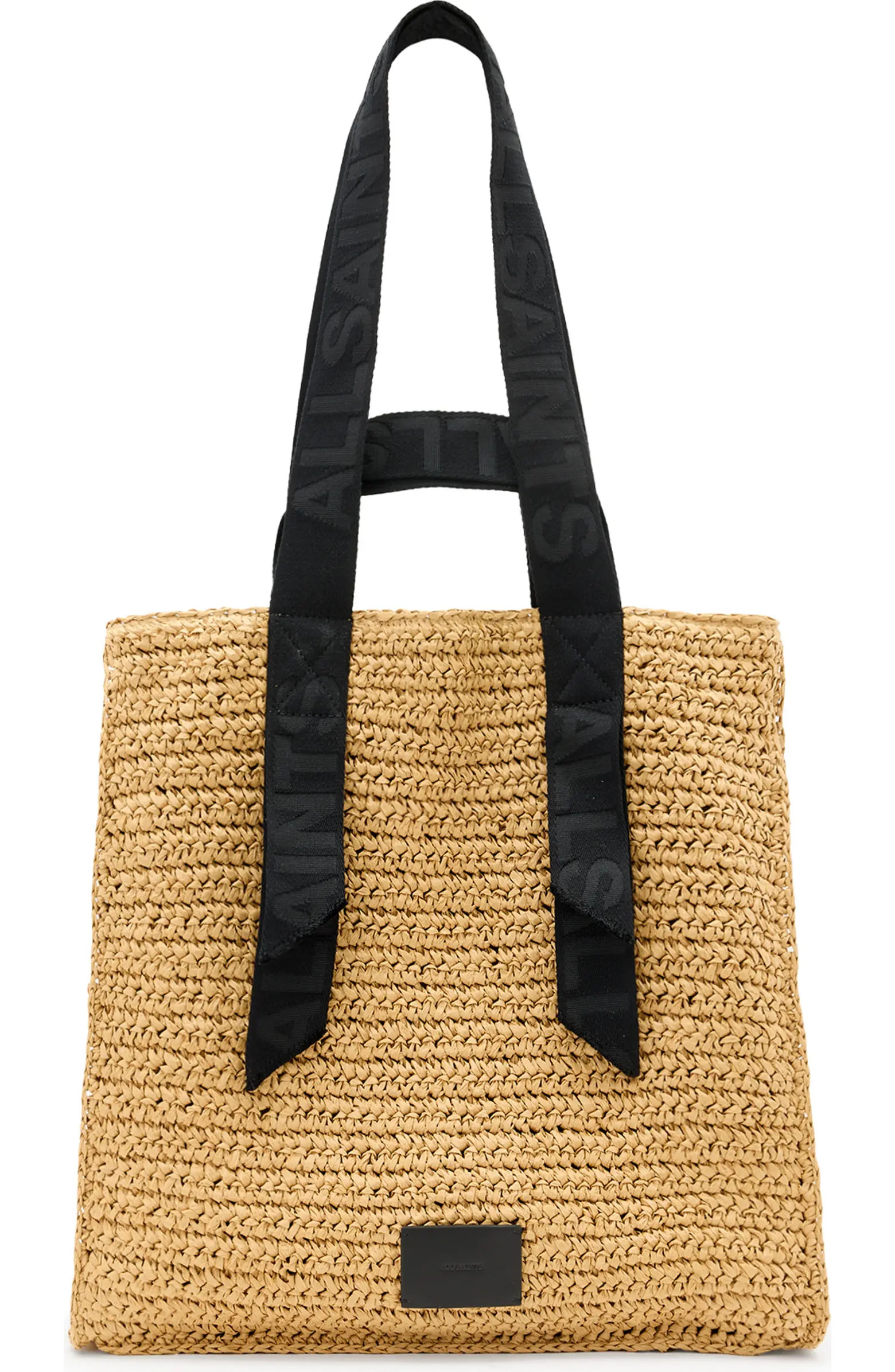 AllSaints Lullah Straw Tote Bag | Nordstrom | Nordstrom