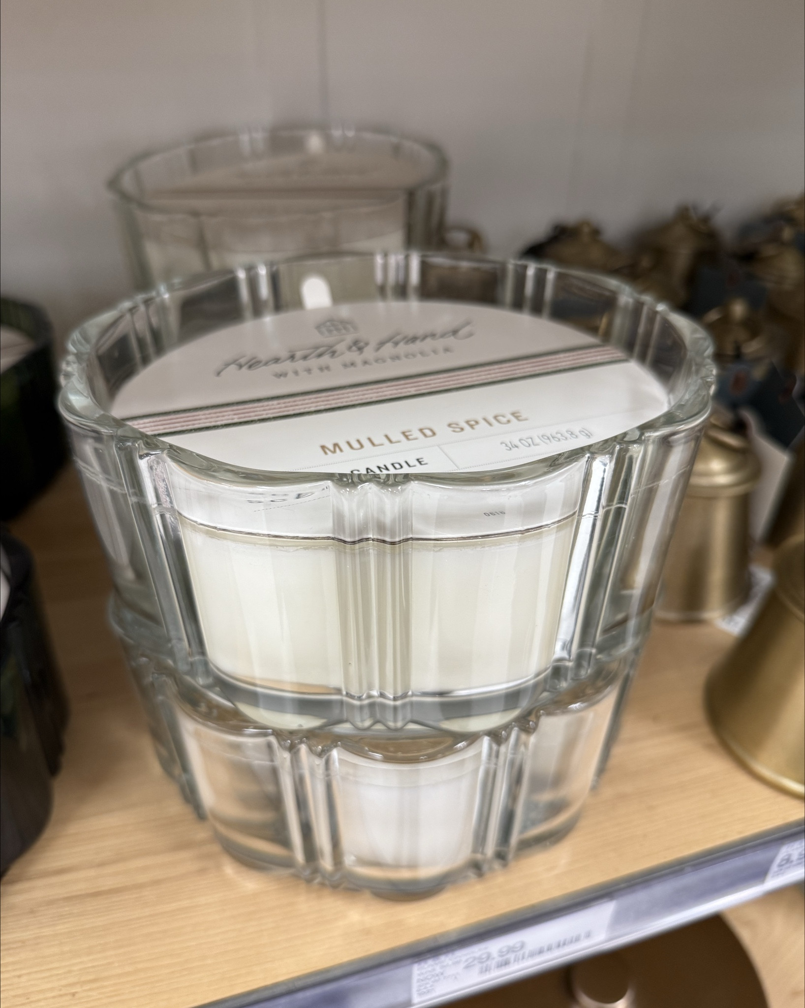 Two Christmas candles you won’t be disappointed with!! Love the look of clear glass candles, and the vanilla & pine notes smell so lovely together!

#LTKHoliday #LTKGiftGuide #LTKHome