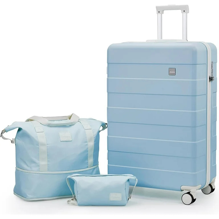 imiomo Carry on Luggage, 20 in Carry-on Suitcase with Spinner Wheels，Hardside 3PCS Set with TSA... | Walmart (US)