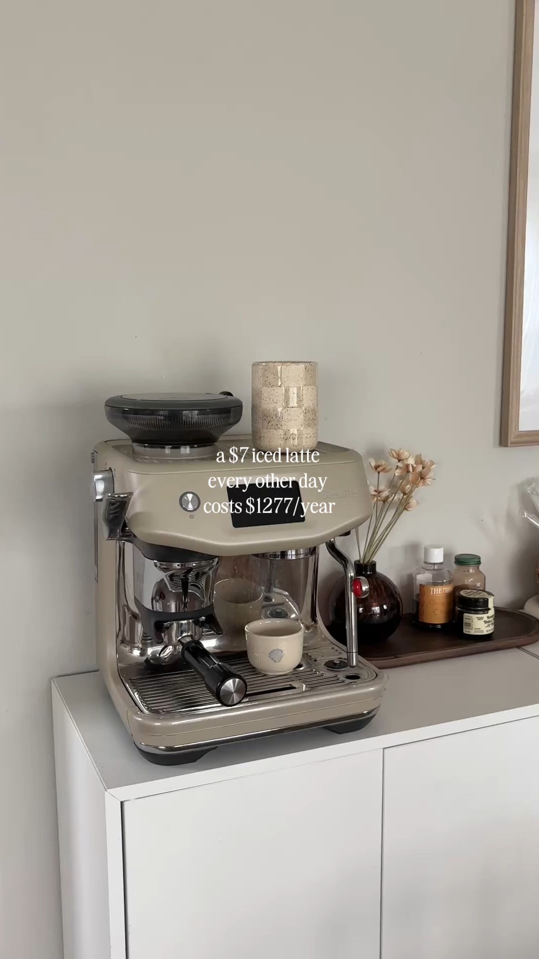 my espresso machine is on sale (for $500 off!!!!!!) and lemme tell ya this girl is THE best investment i’ve made for my coffee bar and honestly just my life. my morning iced latte at home doesn’t beat any other!!! 

#LTKGiftGuide #LTKHome #LTKCyberWeek