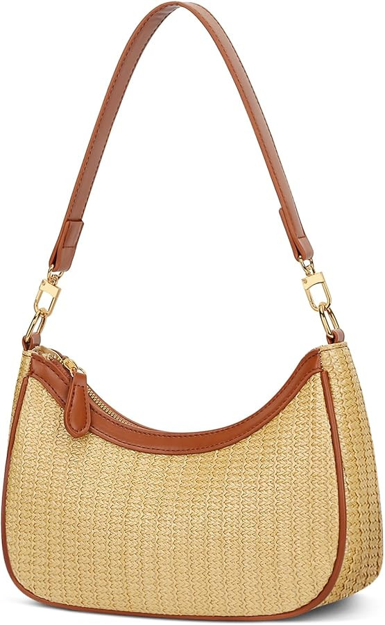 KKXIU Shoulder Bag for Women Cute Hobo Purses and Handbags Retro Clutch Underarm Purse | Amazon (US)