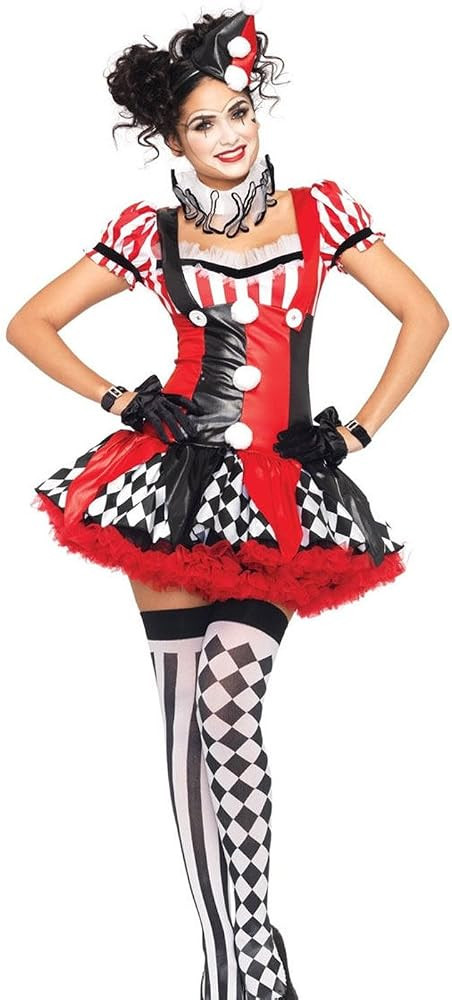 Leg Avenue Naughty Harlequin Clown Costume | Amazon (US)