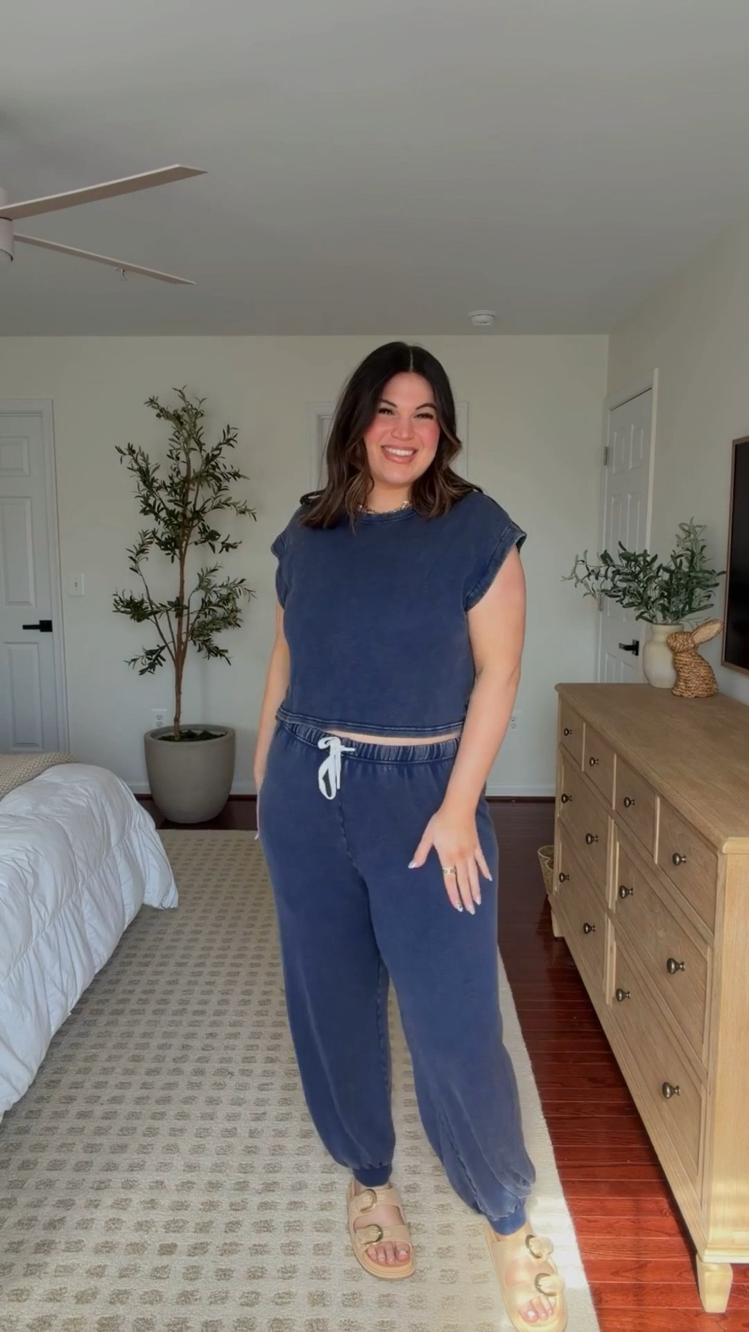 @Aerie  Spring Haul 🌸

Blue sweat pants - size L tall
Blue sweatshirt- size L
Bikini top - size XL
Bikini bottoms- size XL
Striped pants- size XL tall
Button down top- size L
T-Shirt- size L
Dark blue top- size L
Dark blue sweatpants- size L tall



#LTKMidsize #LTKSeasonal #LTKTall