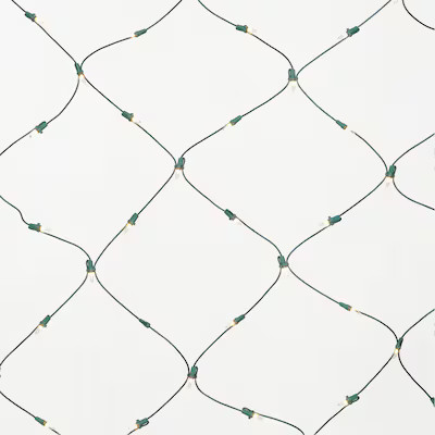 Holiday Living 150 6-ft x 4-ft Constant White Christmas Net Lights | Lowe's