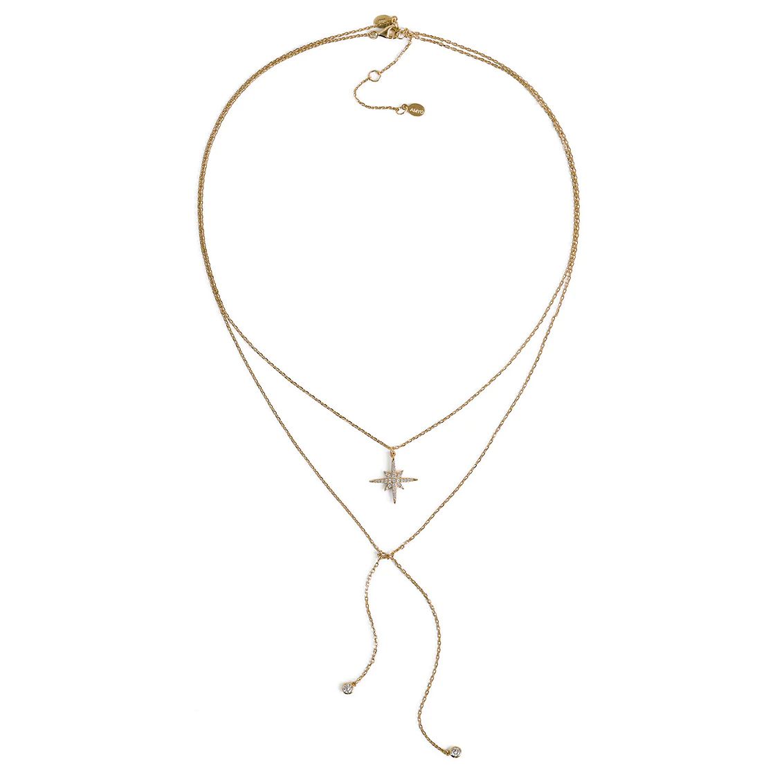 Celeste Star Layered Necklace | AMY O