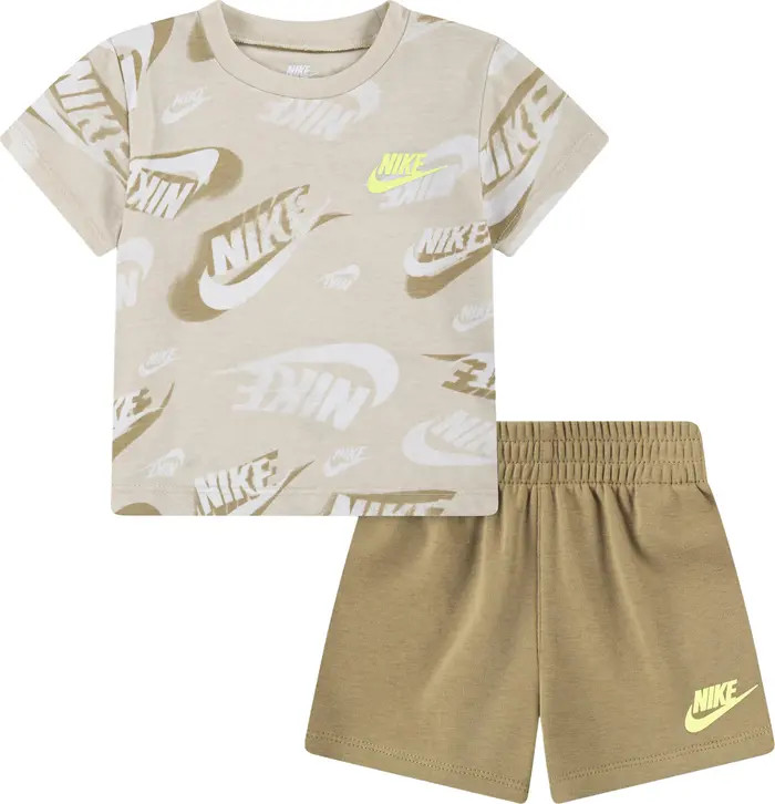 Futura Jersey Graphic T-Shirt & French Terry Shorts Set | Nordstrom Rack