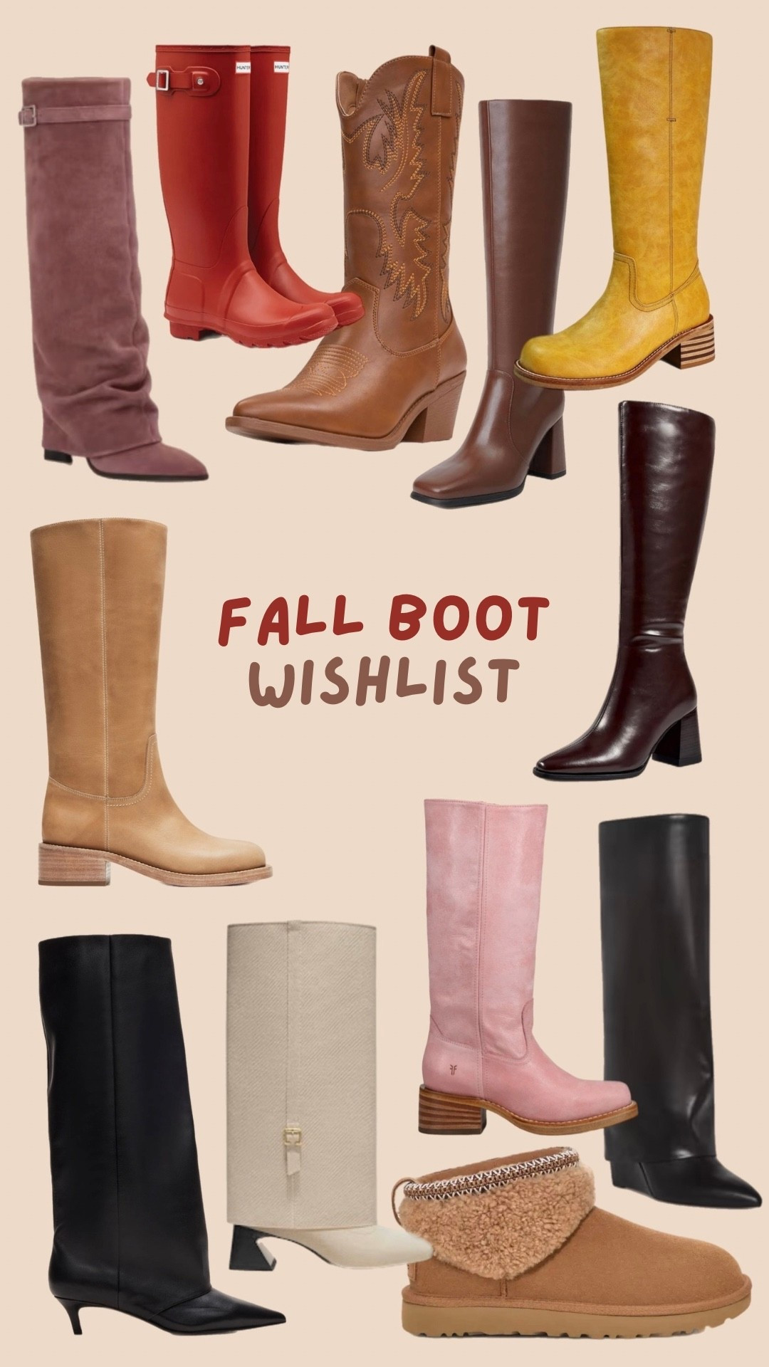 my loves and my wants 👢🫶🏼

#LTKSeasonal #LTKShoeCrush #LTKStyleTip