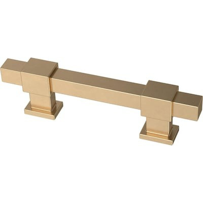 Franklin Brass Square Bar Adjusta-Pull 5-Pack 1-3/8-in To 4-in Center to Center Champagne Bronze ... | Lowe's