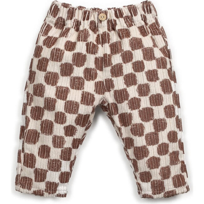 Play Up | Checkered Corduroy Pant, (Prints, Size 9M) | Maisonette | Maisonette