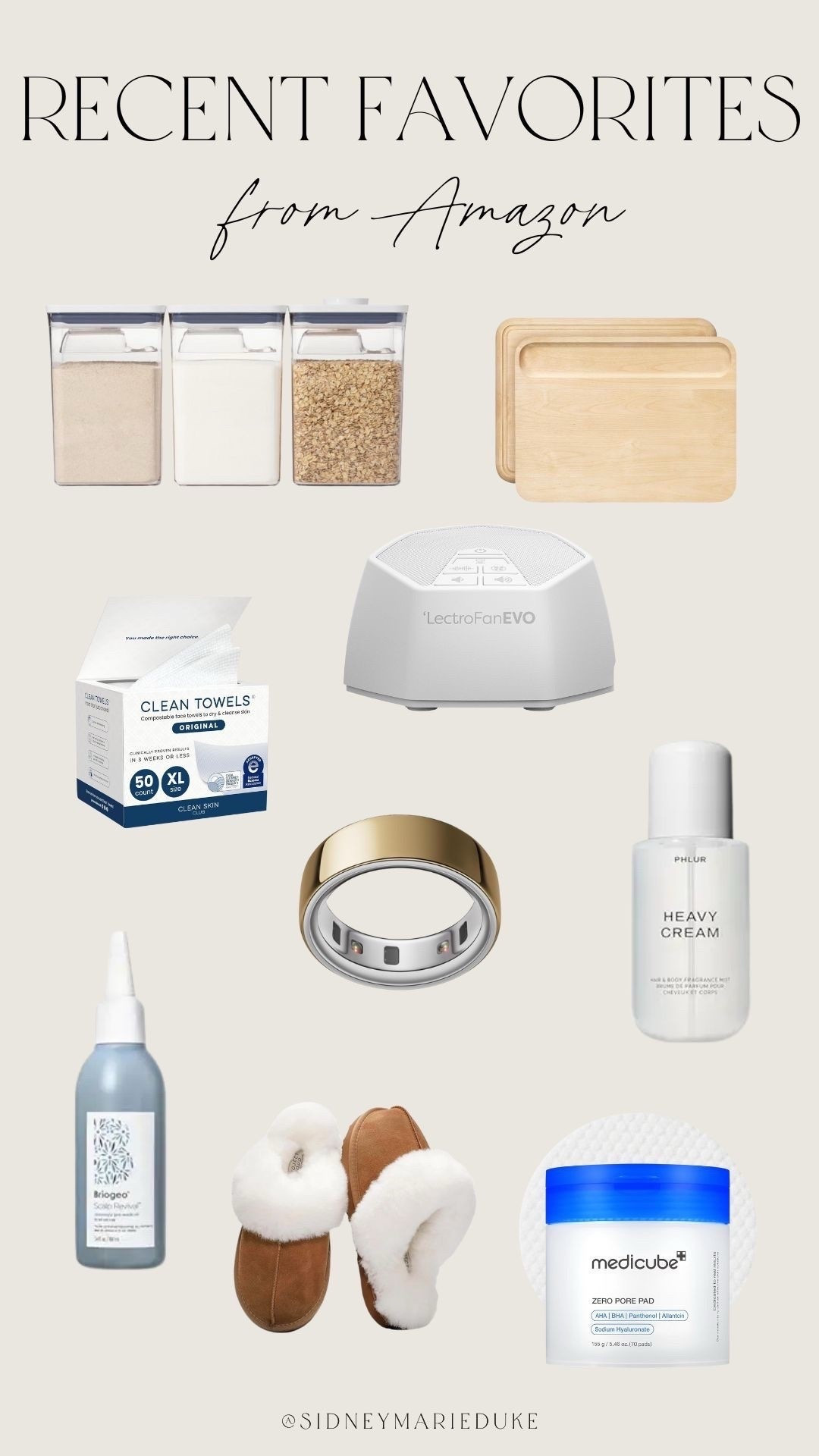 Recent faves from Amazon 🤍



Skincare, organization, kitchen, health and wellness, home, active, fitness, self care, sidneymarieduke 

#LTKfoodie #LTKBeauty #LTKHome