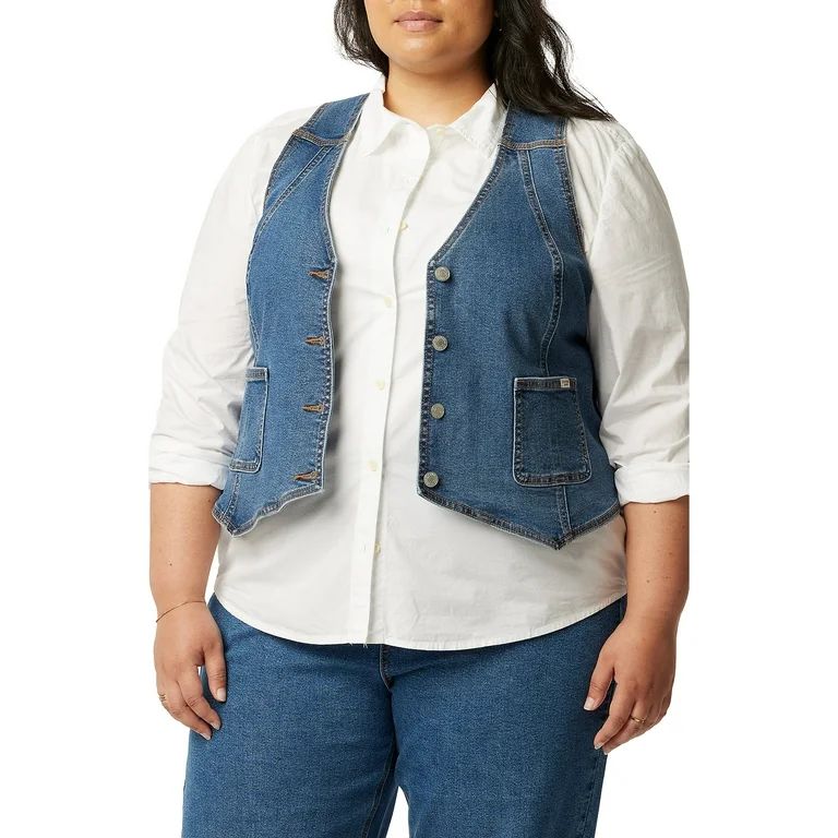 Levi Strauss Signature Women's and Women's Plus '95 Vest, XS-4X | Walmart (US)