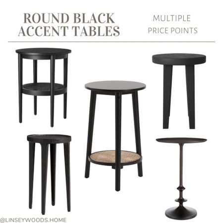 Side table, end table, accent table, black table, nightstand, pottery barn, Target, Tj Maxx, cane table, cane furniture, transitional table, table with shelf, nursery table, sofa table 

#LTKhome #LTKunder100