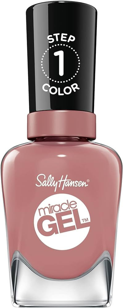Sally Hansen Miracle Gel Nail Polish, Shade Rose & Shine 252 (Packaging May Vary), 0.5 Fl Oz (Pac... | Amazon (US)
