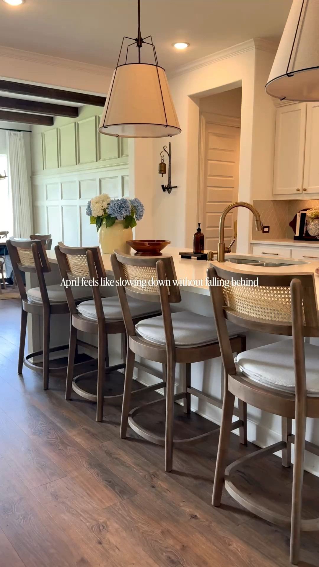 Kitchen barstools, pendant lights, outdoor lanterns, lighting, outdoor furniture, entryway, accent wall, living room, open space 

#LTKmomlife #LTKHome