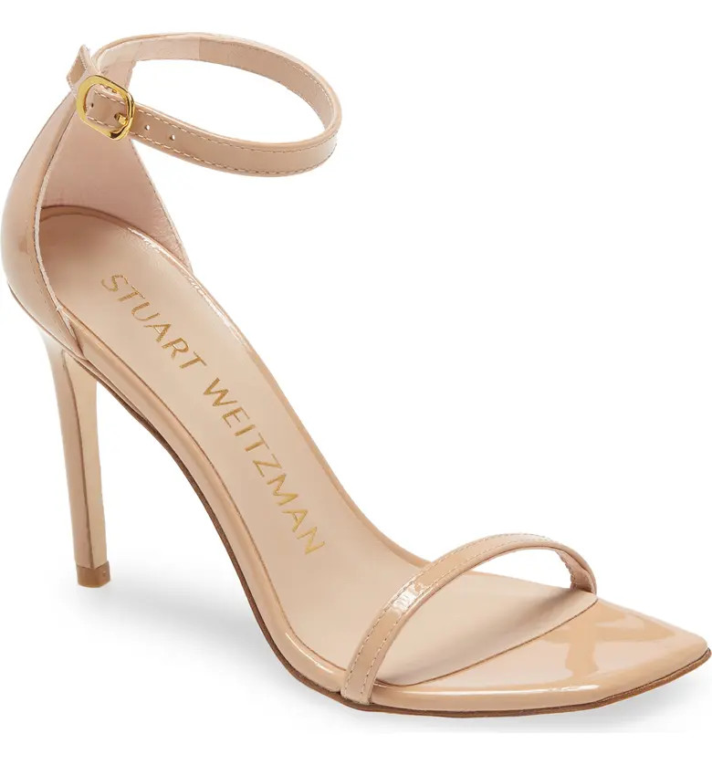 Stuart Weitzman Nudistcurve Ankle Strap Sandal | Nordstrom | Nordstrom