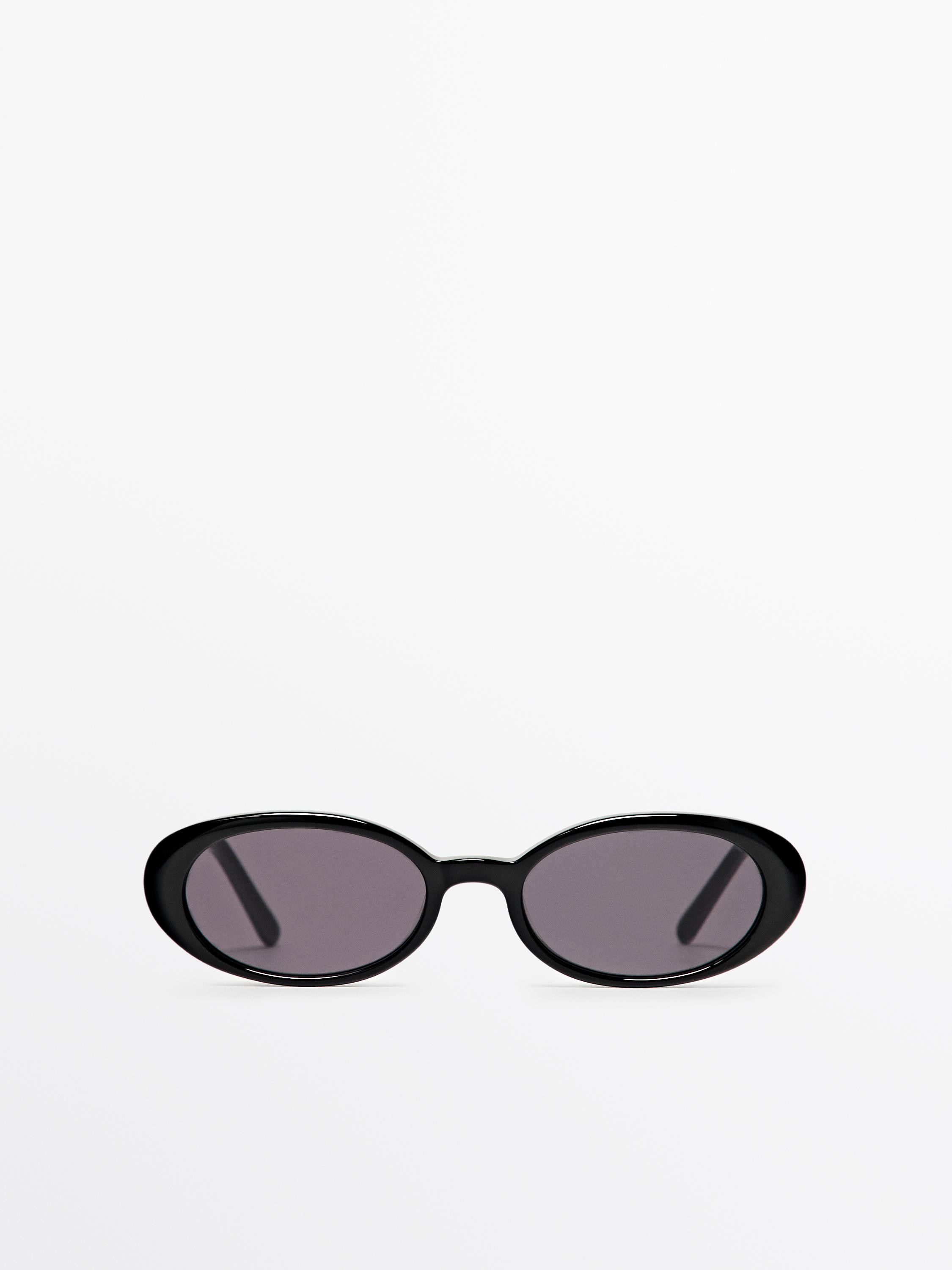 Mini oval sunglasses | Zara US